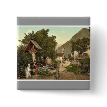 Tyrol Village ("Village with crucifix"), Tyrol, Au Pin