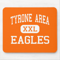 Tyrone Area - Eagles - Middle - Tyrone mousepads by customteamsportswear Tyrone Area - Eagles - Middle - Tyrone mousepads