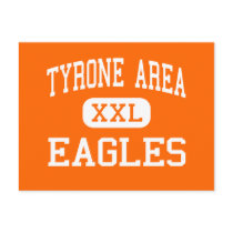 Tyrone Area - Eagles - Middle - Tyrone postcards by customteamsportswear Tyrone Area - Eagles - Middle - Tyrone postcards