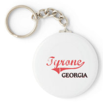 Tyrone Georgia City Classic Keychain