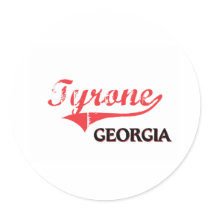 Tyrone Georgia City Classic Sticker