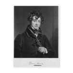 Tyrone Power, engraved by James Sands, c.1833 Postcards