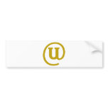 U-at bumper stickers
