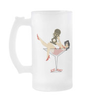 U.B.S Indycent Frosted Beer Mug