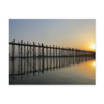 U-Bein Bridge Post Card