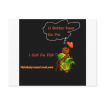 U betta have da Poi Postcards