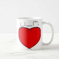 U complete Me Mug mugs