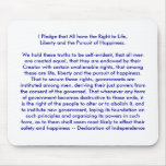 !!! U Create Declaration of Independence mousepads