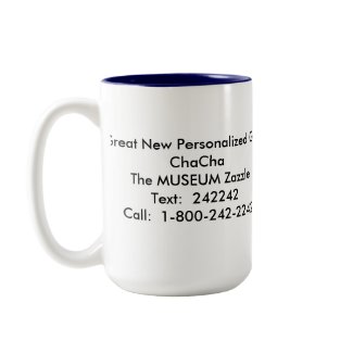 !!! The MUSEUM U Create Truth can stand by itself mug