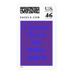 U Dream It,I Live It,Your Jealous,Admit It! postage