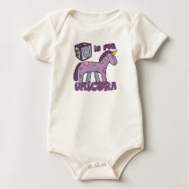 U is for Unicorn Baby Creeper t-shirts by PatchworkPals U is for Unicorn Baby Creeper t-shirts