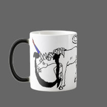 U is for Unicorn mugs
