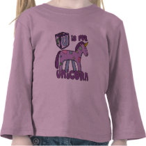 U is for Unicorn Toddler T-Shirt by PatchworkPals U is for Unicorn Toddler T-Shirt