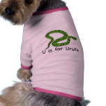 U is for Urutu Pet Shirt