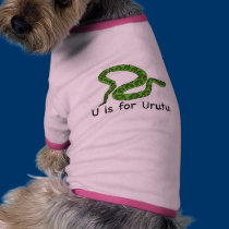 U is for Urutu pet clothing