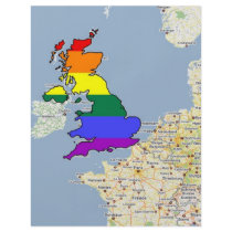 U.K. GLBT Pride flyers