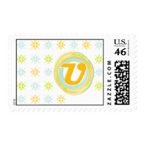 U Monogrammed Postage Stamps by GSquared U Monogrammed Postage Stamps