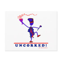 U N C O R K E D ! postcards