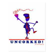 U N C O R K E D ! POSTCARDS