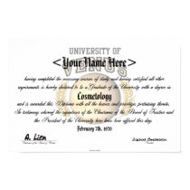 U of Venus Diploma posters by wilddeej U of Venus Diploma posters