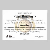 U of Venus Diploma posters