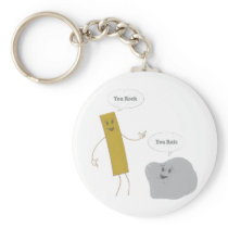 U Rock - U Rule Key Chains