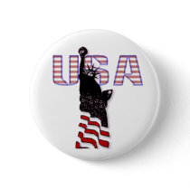 U.S.A. Button