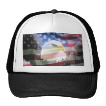 U.S.A. Eagle & Flag Hats