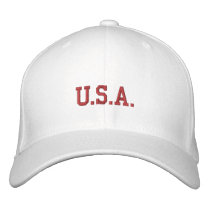 U.S.A. embroidered hats by mjc8693 U.S.A. embroidered hats