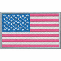 U S A Flag embroidered shirts by ZazzleEmbroidery U S A Flag embroidered shirts