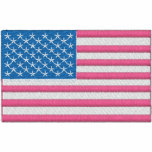 U S A Flag embroidered shirts