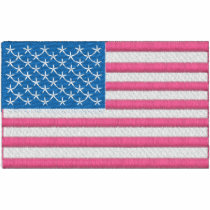 U S A Flag embroidered shirts by ZazzleEmbroidery U S A Flag embroidered shirts