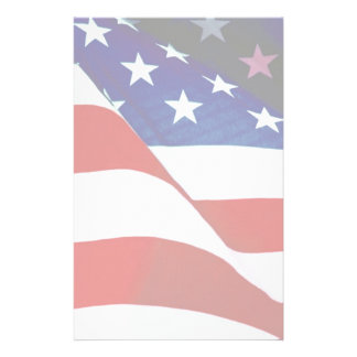 American Flag Stationery | Zazzle