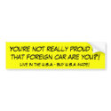 U.S.A. MADE bumper stickers