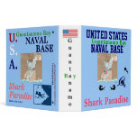 U.S.A. Naval Base Guantanamo Bay: Shark Paradise Binders
