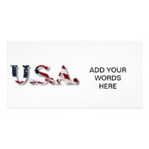 U.S.A. PICTURE CARD