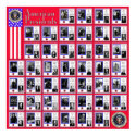 U.S.A. PRESIDENTS RED A/561 posters