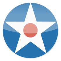 U.S.A.  Retro Stickers