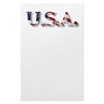U.S.A. PERSONALIZED STATIONERY