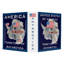 U.S.A. Territory of Antarctica/South Pole Binder