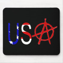 U.S. Anarchy Mouse Pad