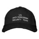 U.S. ANTI-TERRORISM SECURITY TEAM embroidered hats by dogiron U.S. ANTI-TERRORISM SECURITY TEAM embroidered hats
