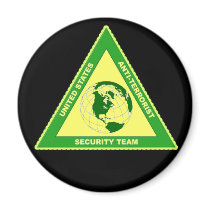 U.S. ANTI-TERRORISM SECURITY TEAM magnets by dogiron U.S. ANTI-TERRORISM SECURITY TEAM magnets
