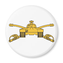 U.S. Army Armor Insignia Fridge Magnets