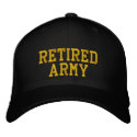 U.S. ARMY embroidered hats by mjc8693 U.S. ARMY embroidered hats