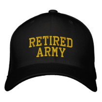 U.S. ARMY embroidered hats