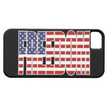 U.S. Bandera de la libertad iPhone 5 Case-Mate Cárcasas