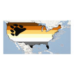 U.S. Bear Pride Photo Card Template