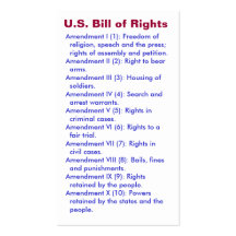 First 10 Amendments