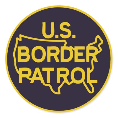 U.S. Boarder Patrol Logo Sticker